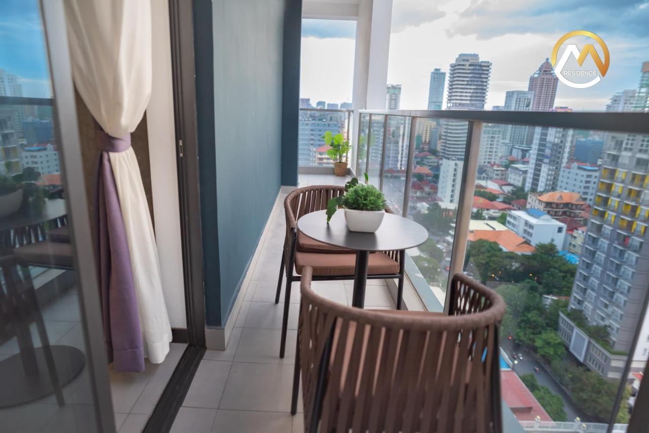 Infinity Pool Hotel Phnom Penh Down To 24 Usd In M Residence Экстерьер фото